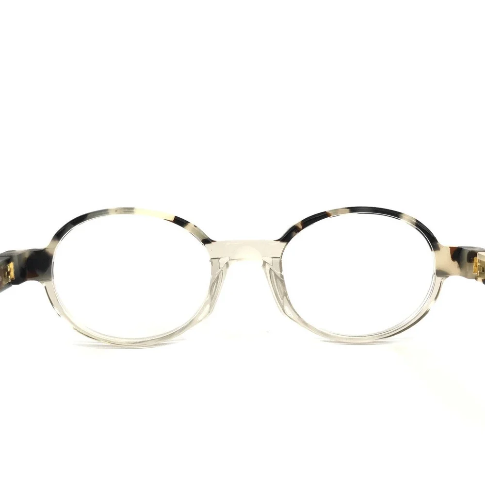 Etnia Barcelona Eyeglasses Frames CHROMA N43 WHCL White Clear Tortoise 48-20-140
